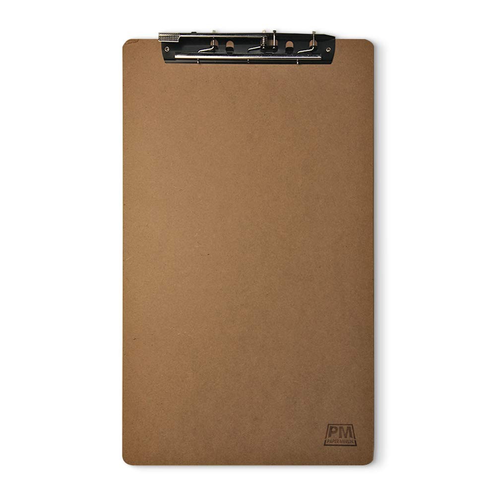 Paper Merlin Ledger Clipboard 19 X 11 MDF for 11×17 Legal Brown