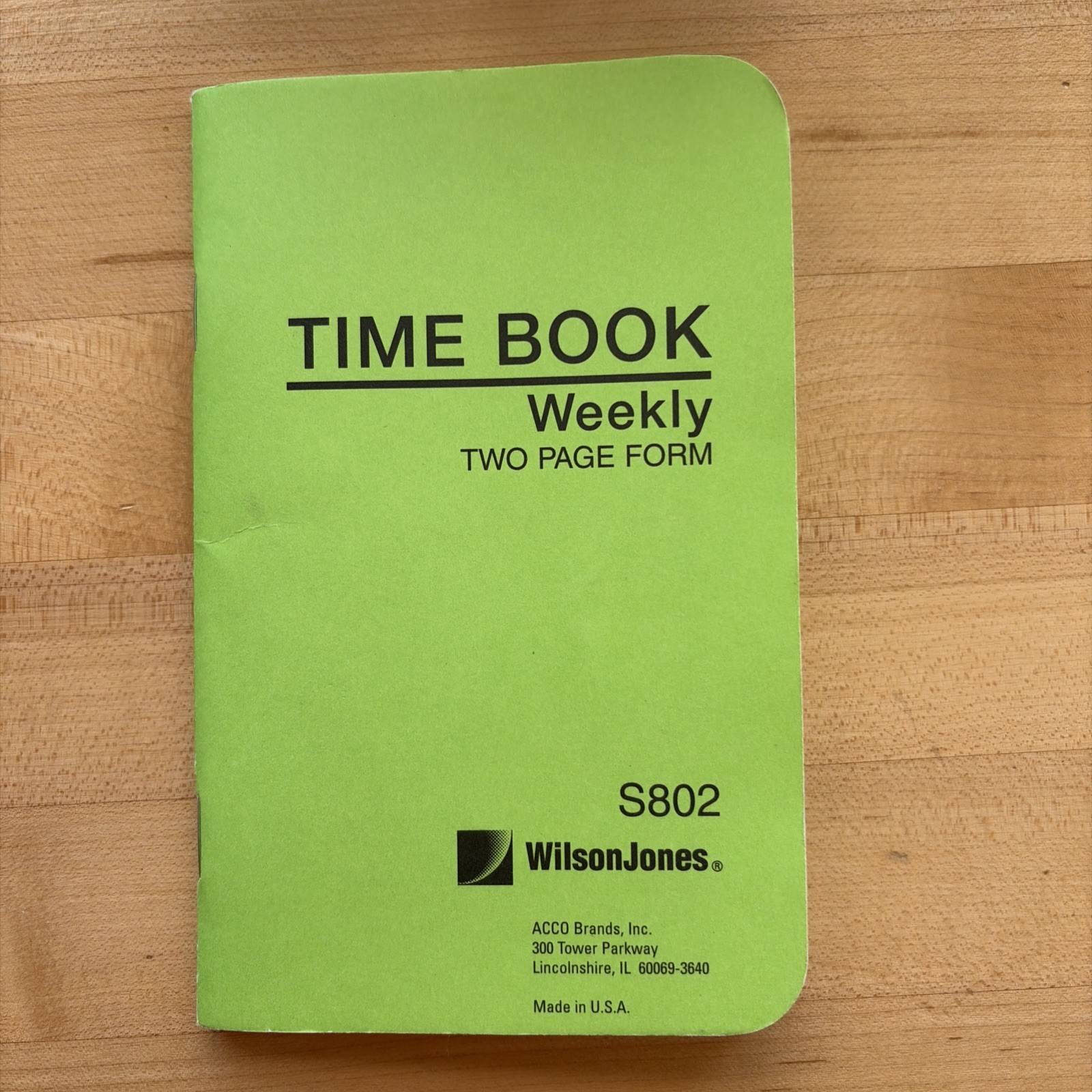 Wilson Jones Foreman’s Pocket Size Time Books – 36 Sheet[s] – 6.75″ X 4.12″