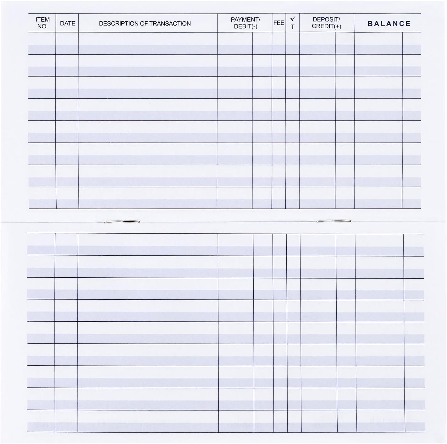 Ledger Books 32 Pack for Managing Personal Finances and Small Business Accounts