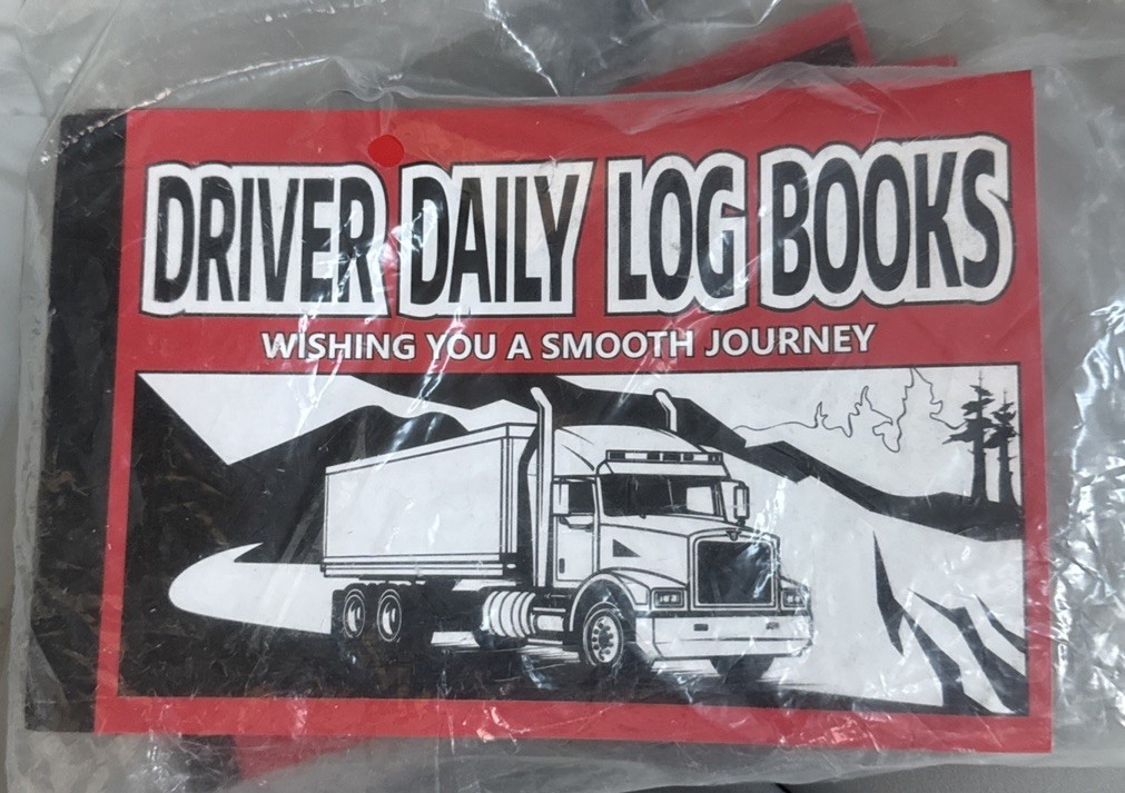 Driver’s Daily Log Books ~ Deluxe Duplicate Copy LOT of 8 NEW!
