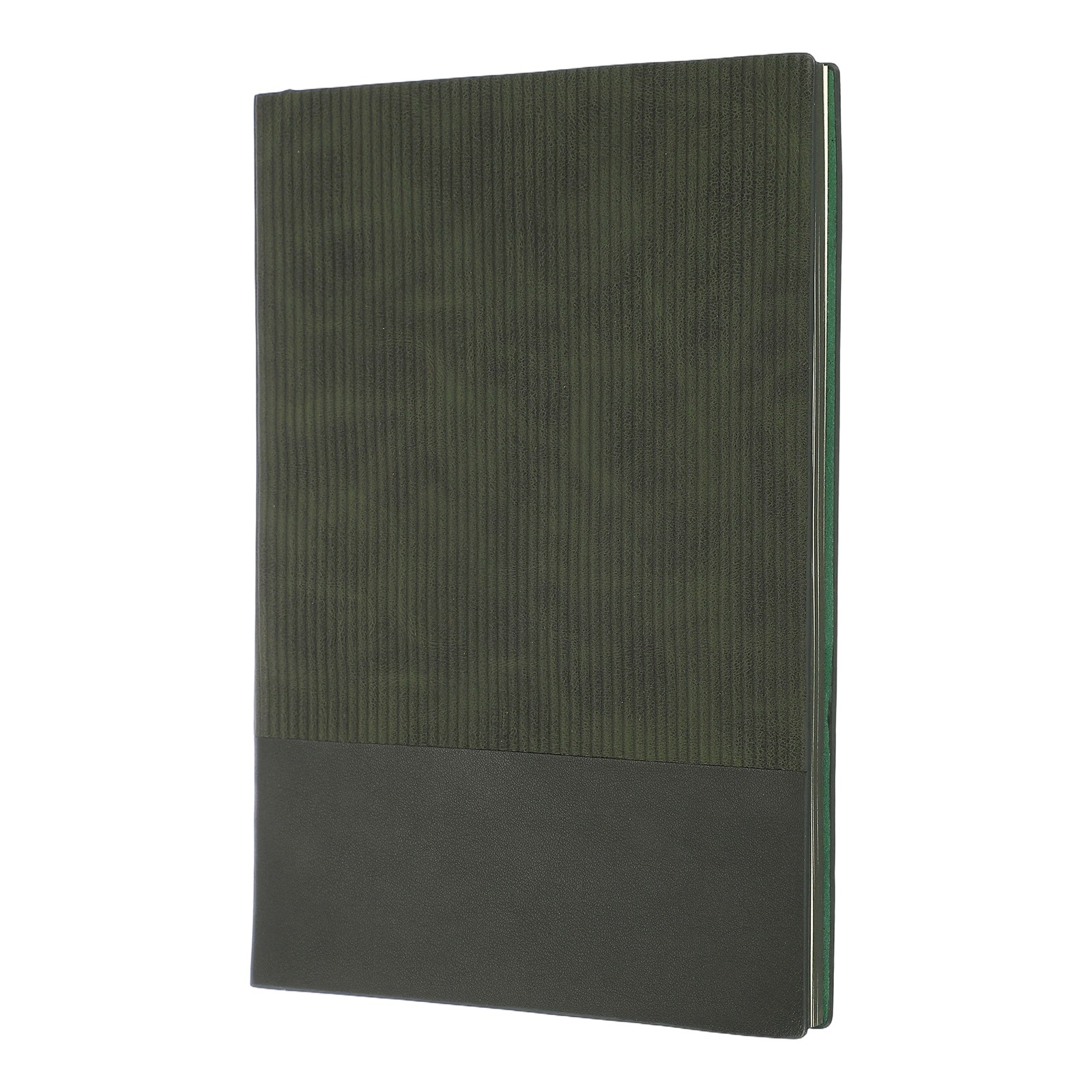 Hardcover Leather Lined Note Book, 100 Pages 8.3×5.7″ A5, Green
