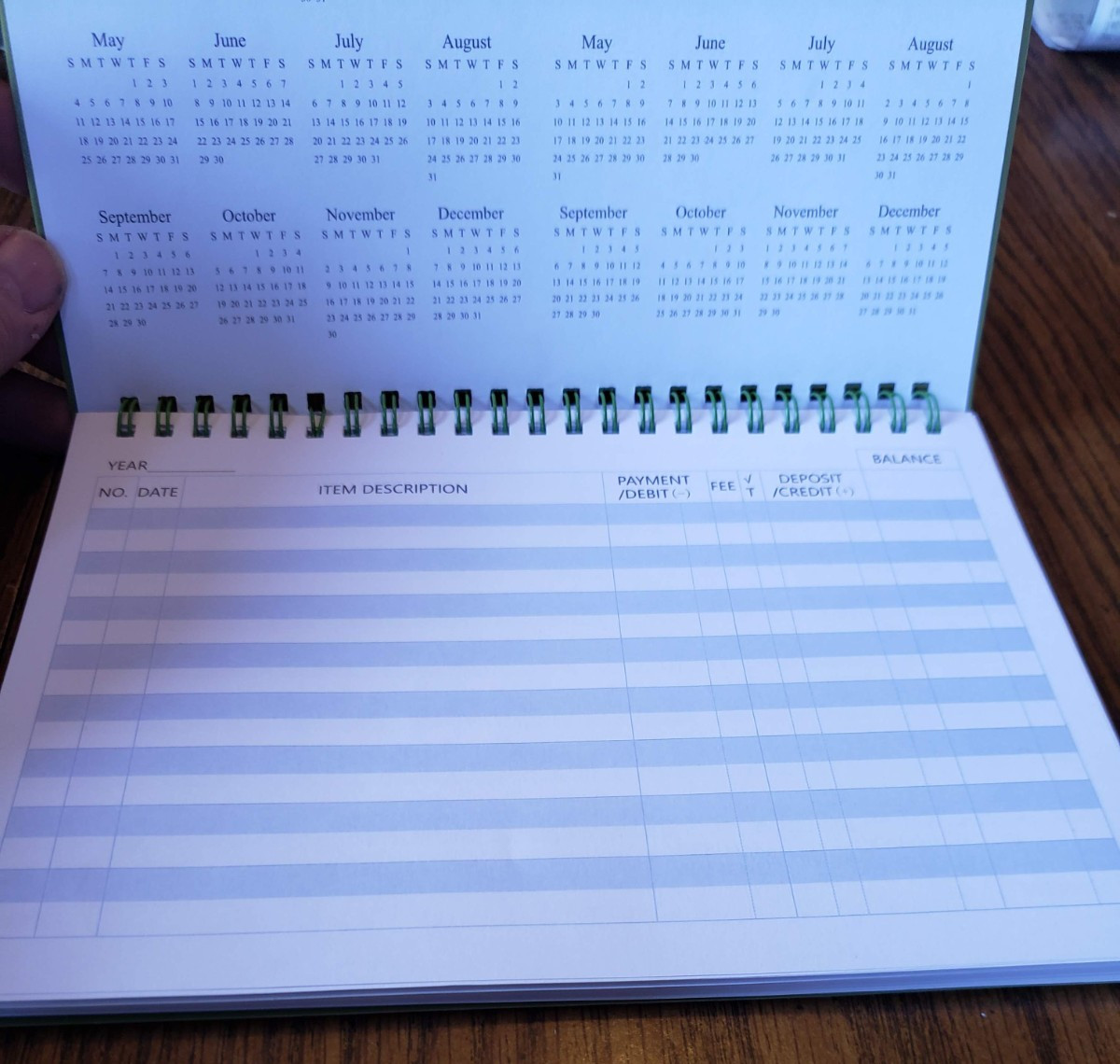 Check Registers for Personal Checkbook Register Bank Accounting Ledger Book NEW