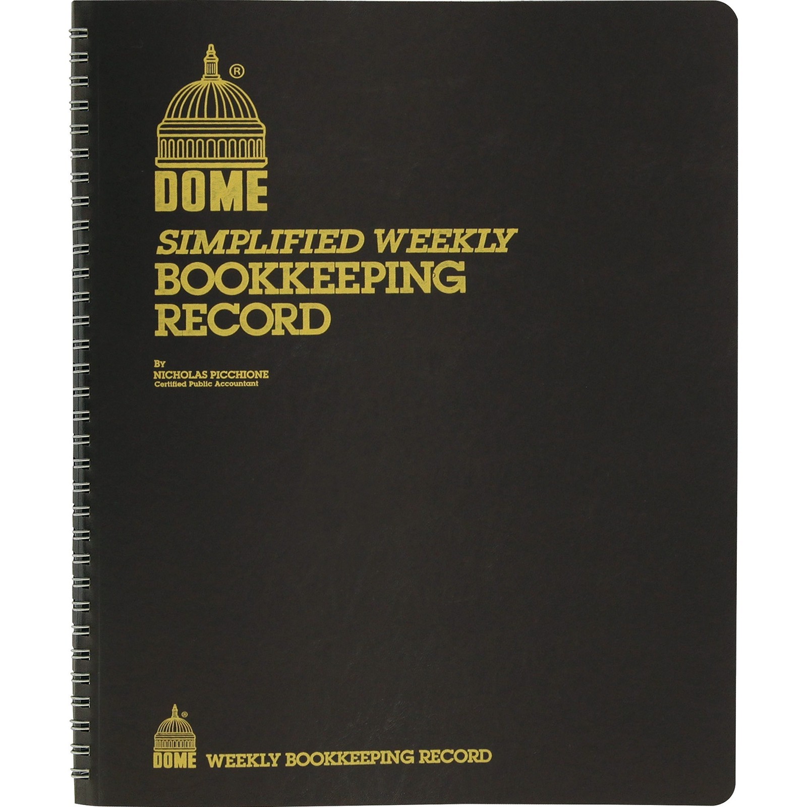 Dome Bookkeeping Record Book (dom-600) (dom600)