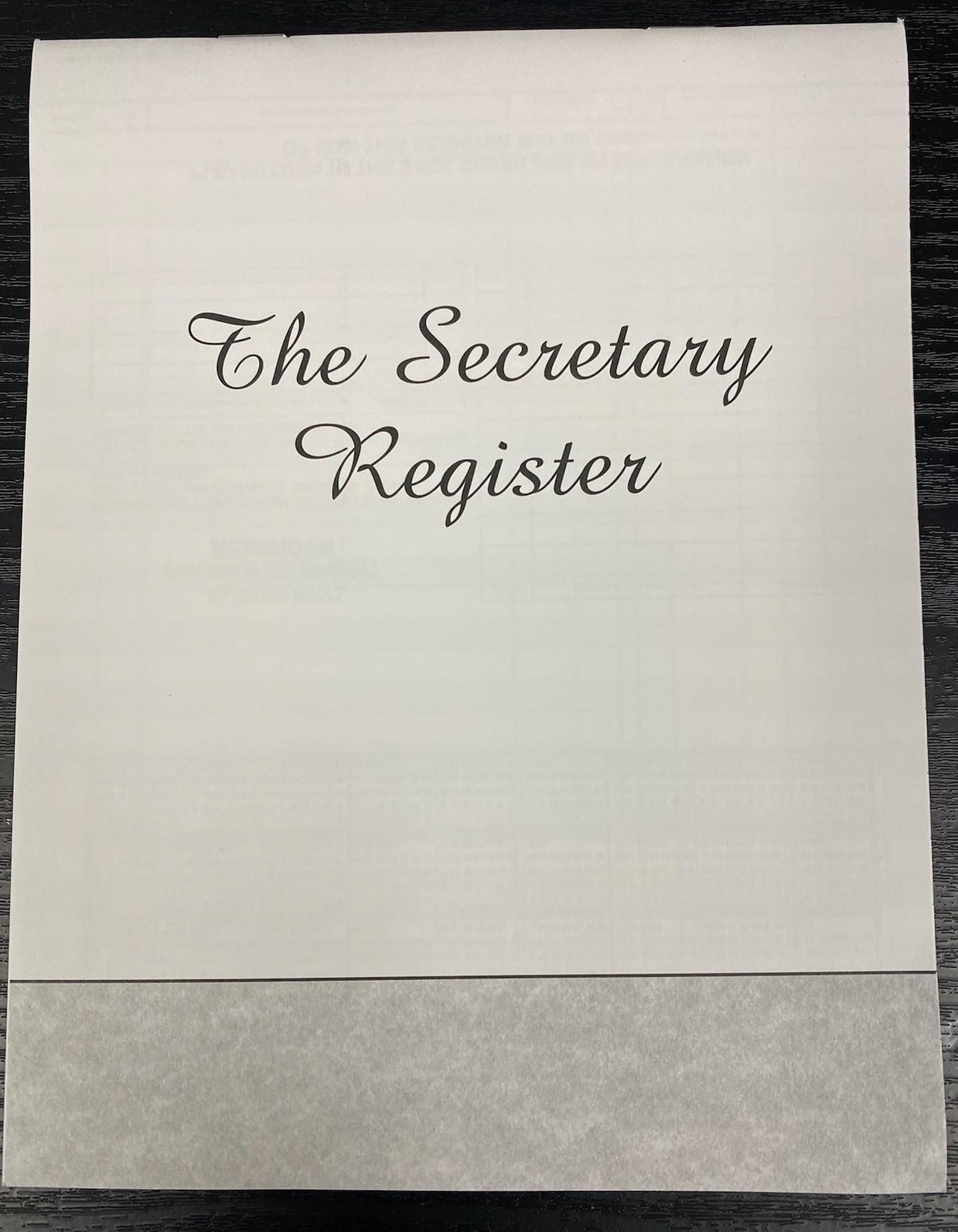 5Forms 56202N Secretary Deskbook Check Registers 6 3/8 x 8 1/4″ Qty 5