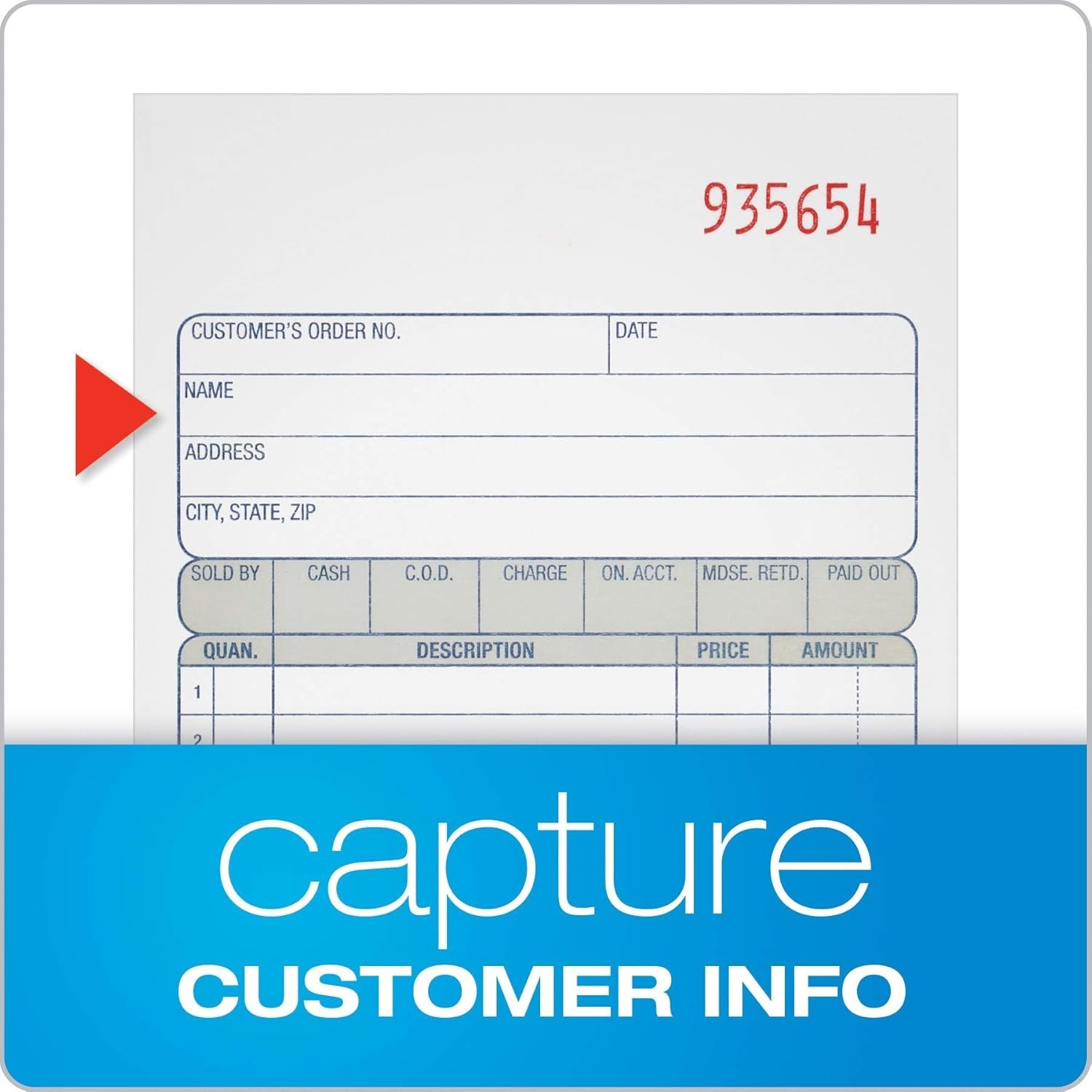 Professional 2-Part Carbonless Sales Order Books – Pack of 3