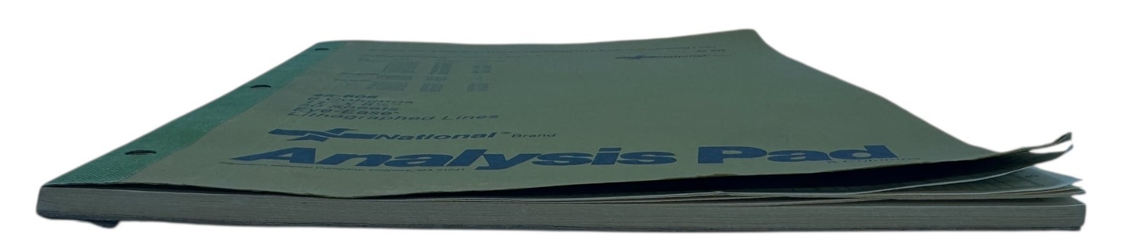 National 6 Columns Analysis Pad 45-606 Eye-Ease 46 of 50 Sheets Unused 11×8.5