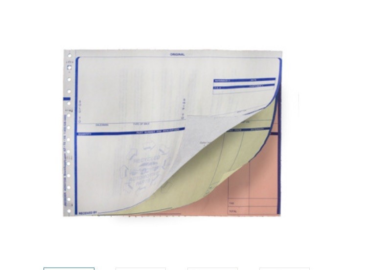 Printed 3-Part Invoice (2000) 8.5″ x 7″ Carbonless forms ….FREE SHIPPING