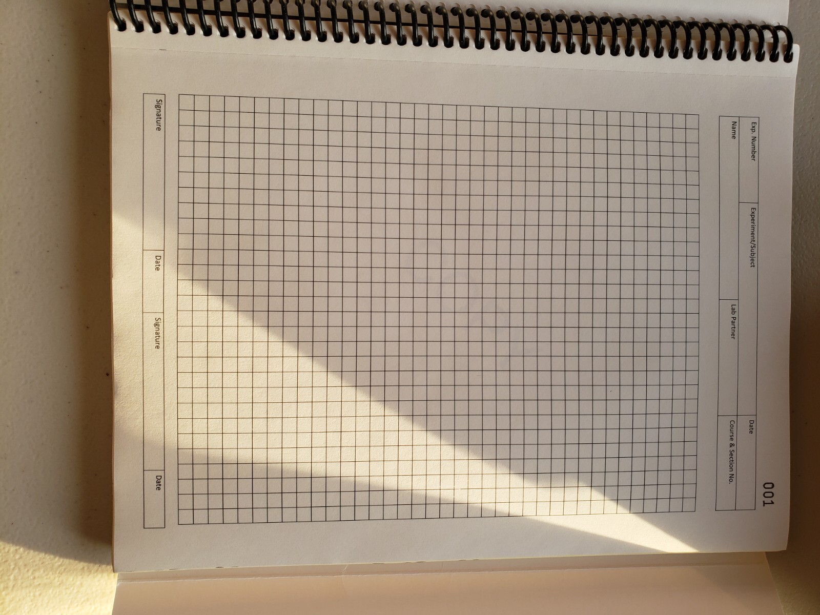 Student Laboratory Notebook – 50 Carbonless Set