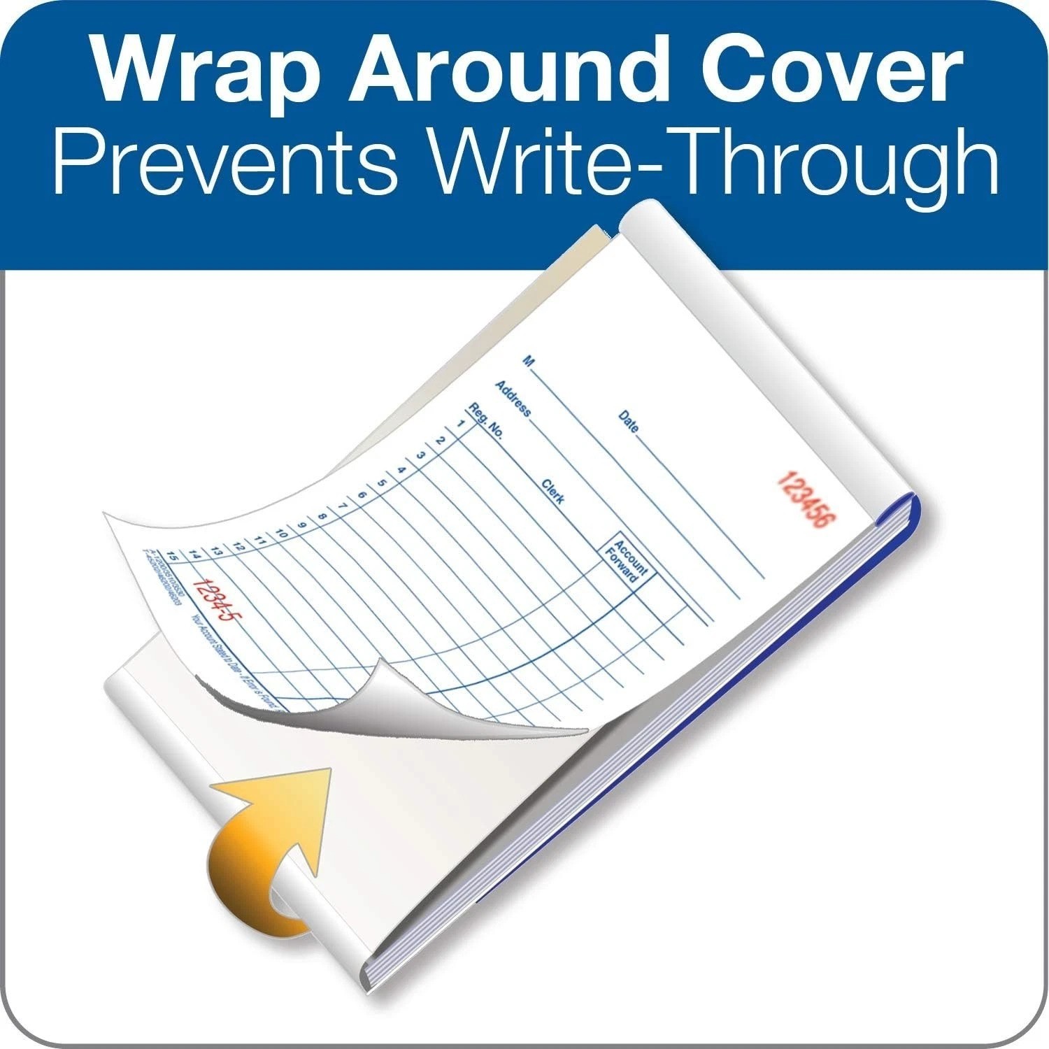 Versatile Carbonless Sales Book – 3 Count, Ideal for Receipts and Invoices