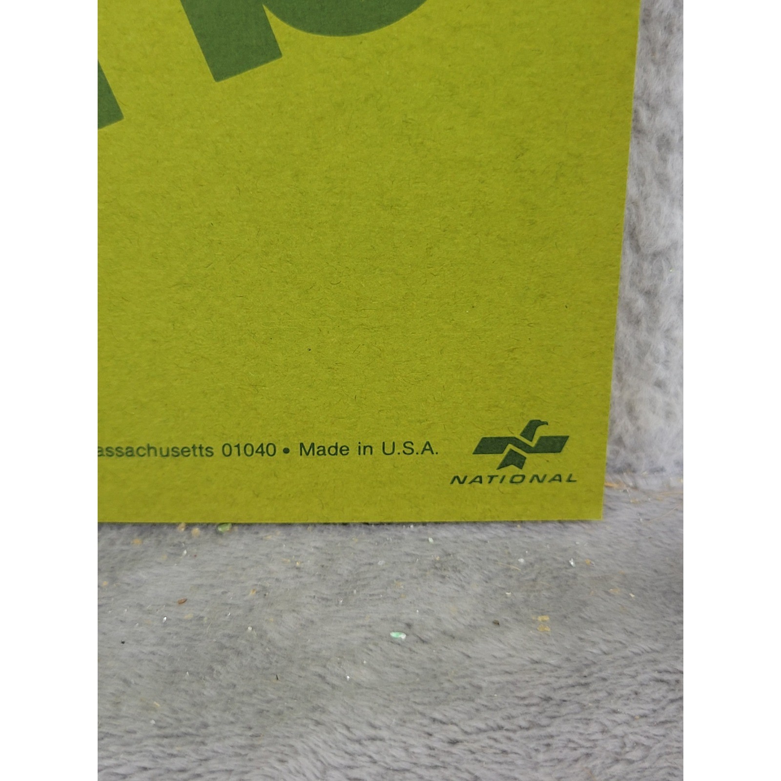 National 45-603 Eye-Ease Analysis Pad 3 Columns 11×8.5 50 Sheets Vintage USA