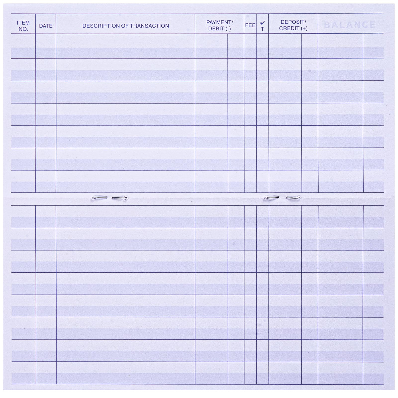 24 PCS Check Register Set for Easy Personal Checkbook Management