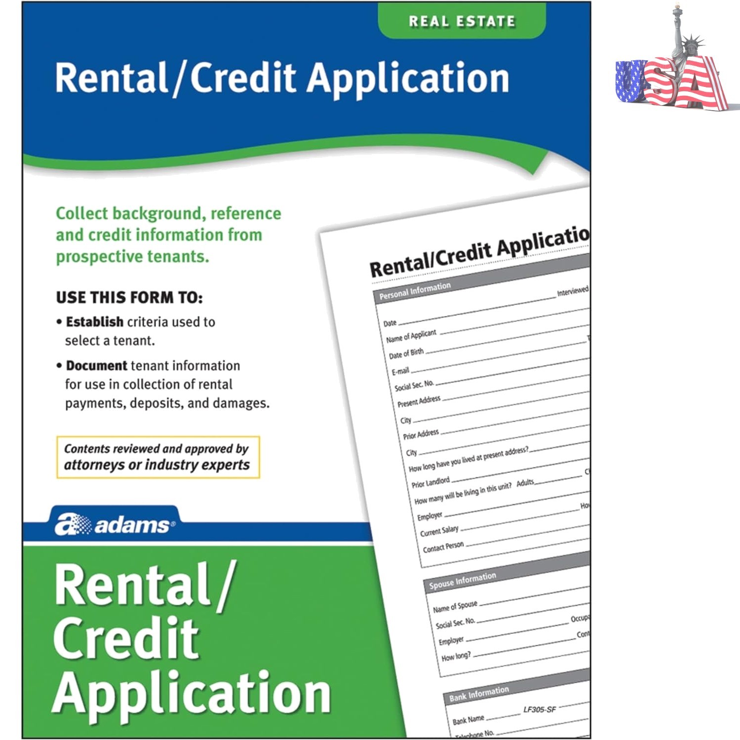 Comprehensive 8.5 x 11 Rental Application – Quick & Easy Tenant Info Collection