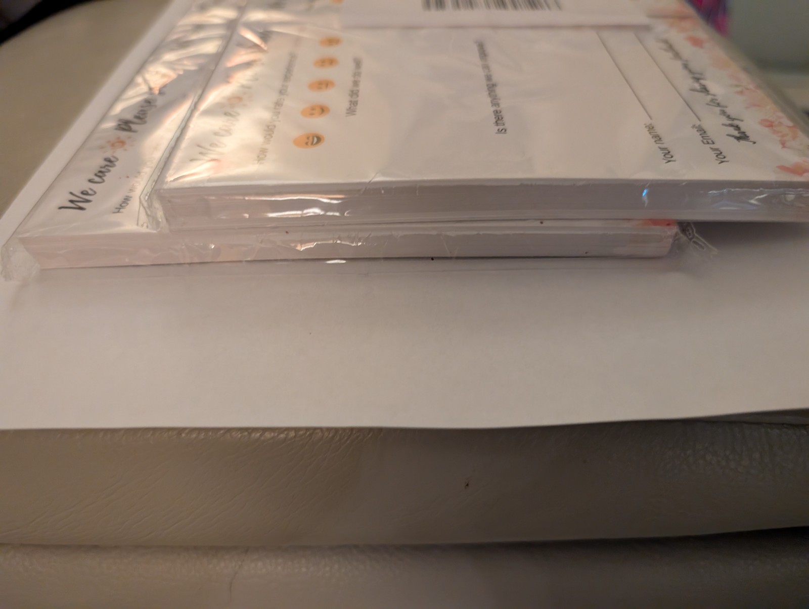 150 Customer Suggestion Cards Feedback Forms for Small Biz 4×6 Inch NEW free shp