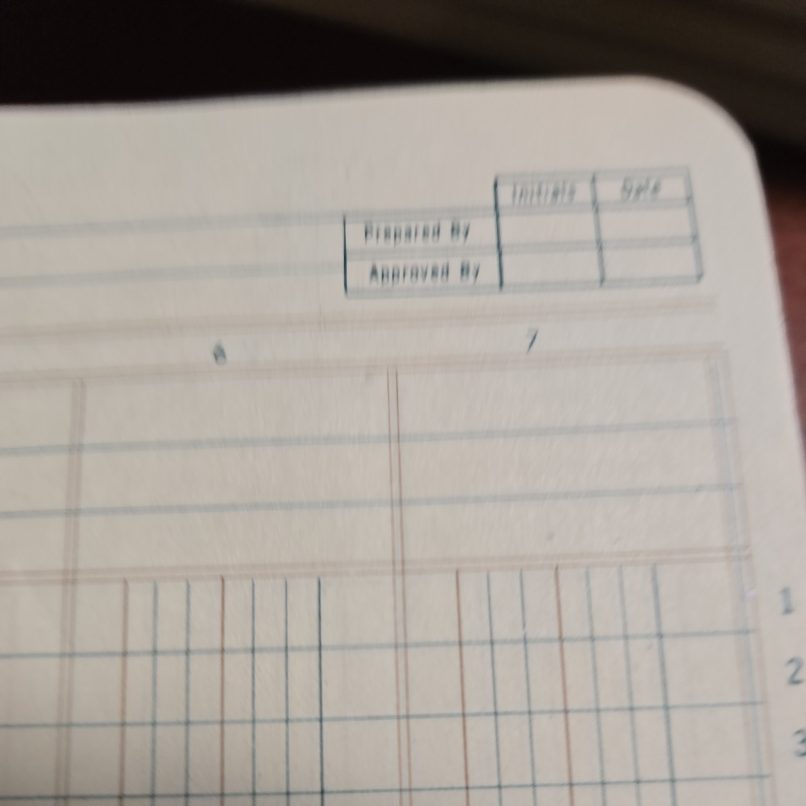Boorum & Pease 8807 Accountants Work Sheet Pad 6 Columns 8.5×11 NEW VTG 10 Pads