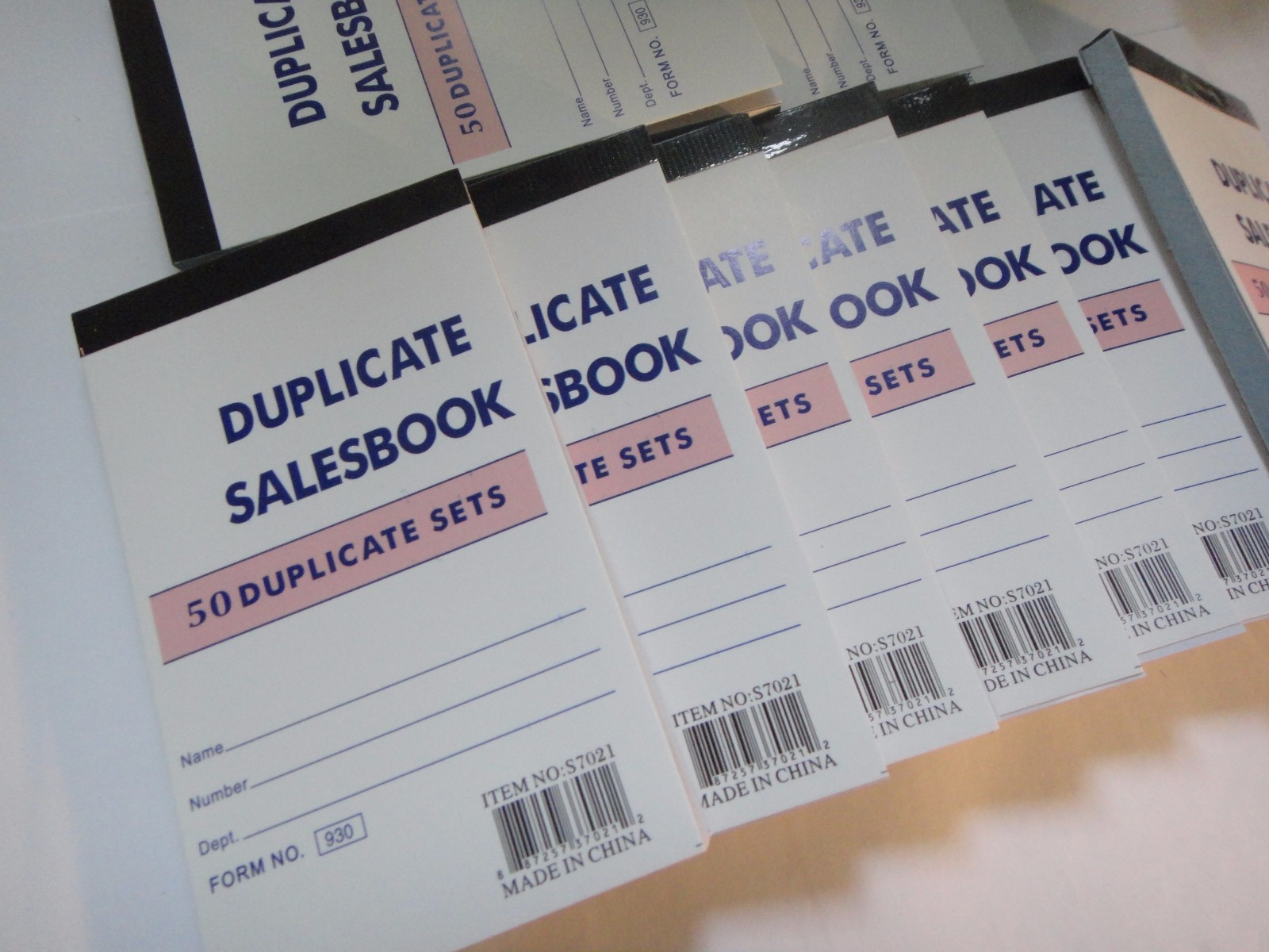 144X-Sales Book Order Receipt Invoice Carbon less 50 sets 3.5″x5.5″ US Seller