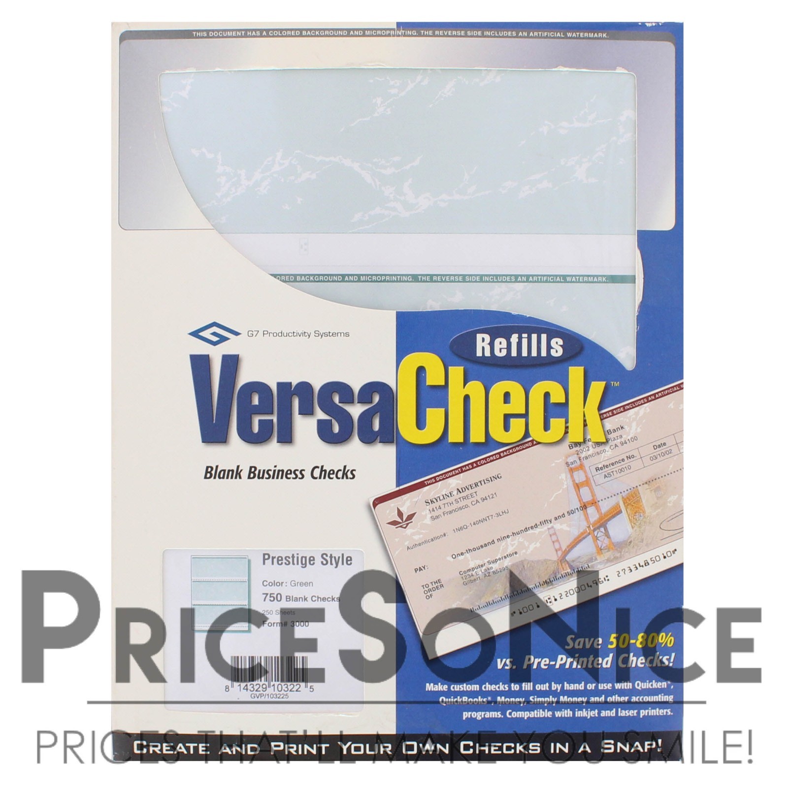 Versa Personal And Business Checks Refill Pack