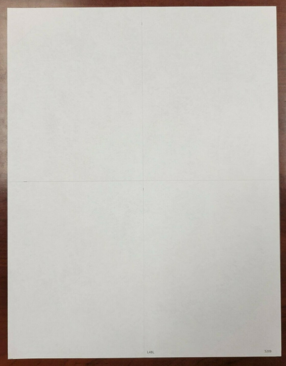 2023 IRS Tax Form W-2 4UP Blank With Backer LASER – 25 Recipients