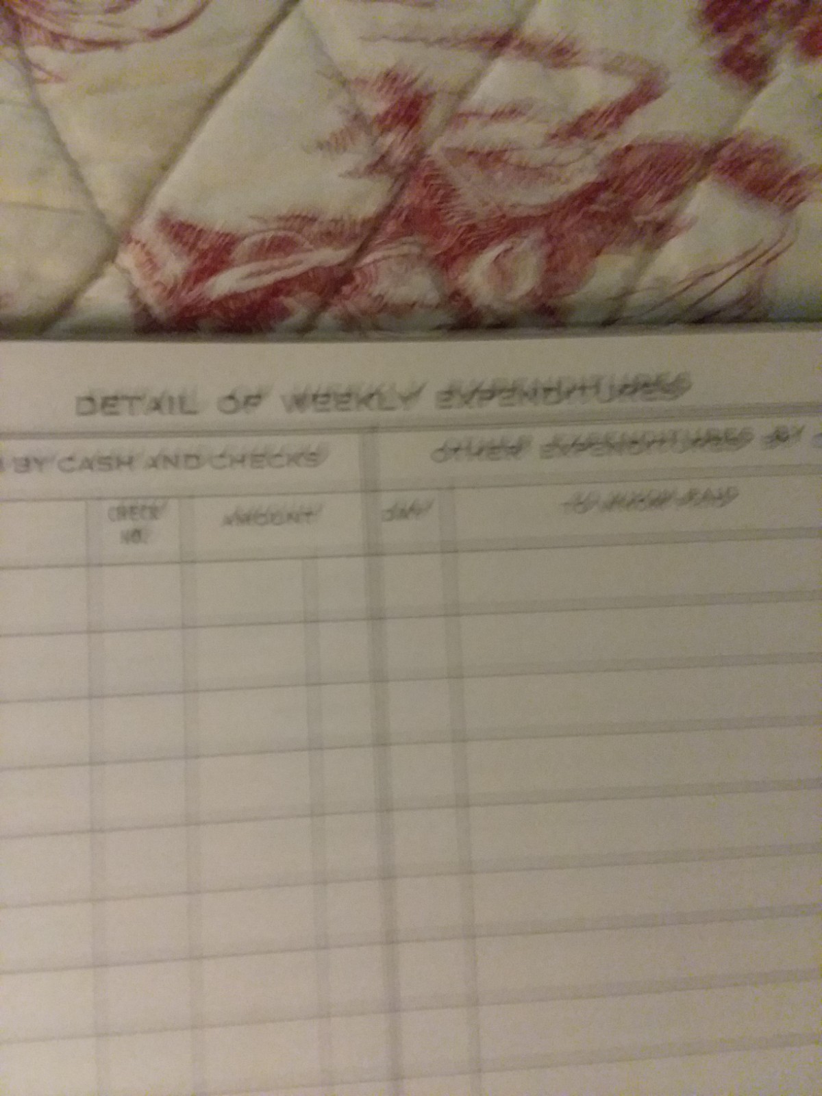 Vintage 1973 Dome Simplified Weekly Bookkeeping Record BOOK – Unused Ledger Book