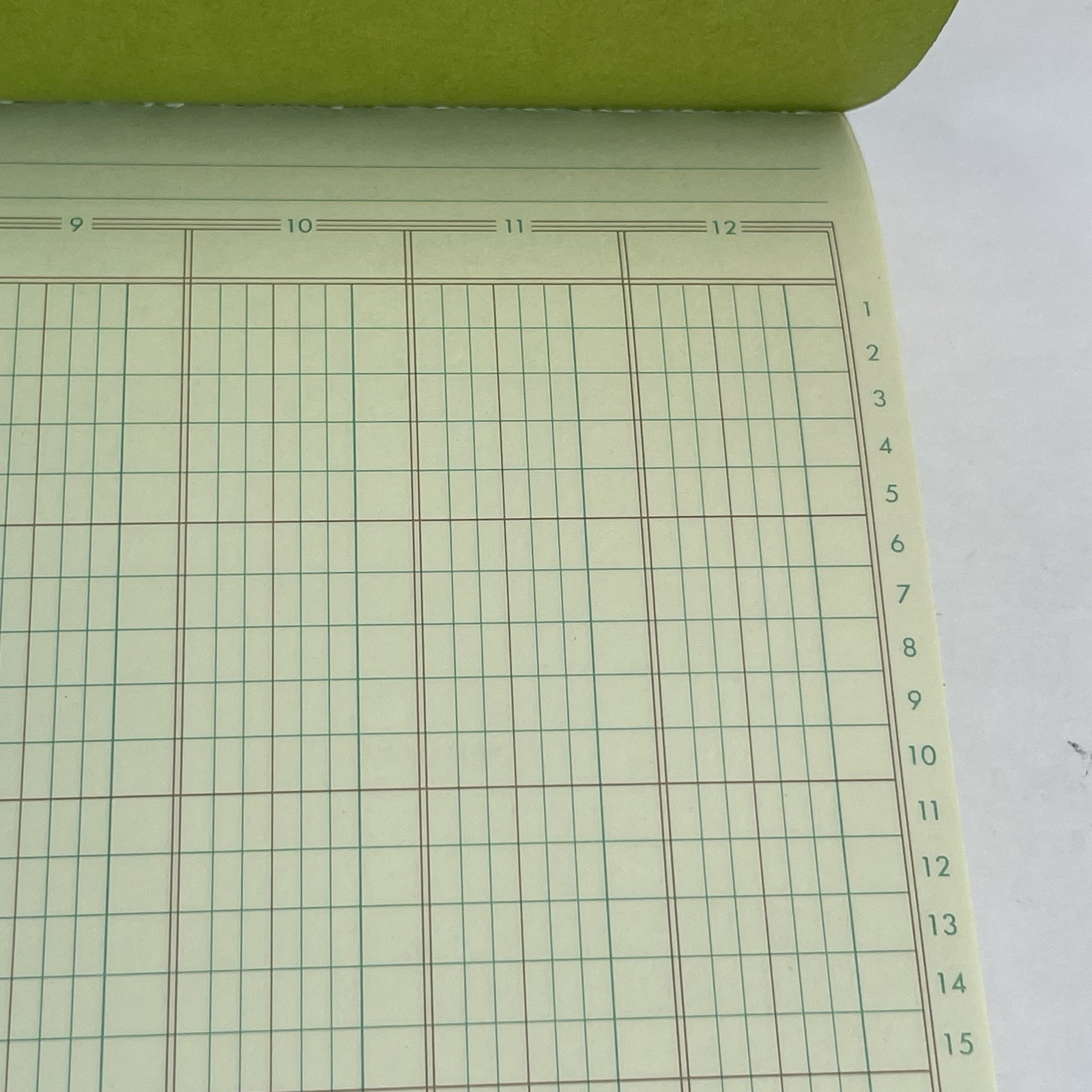 NATIONAL Analysis Pad 12 Column Paper 14 X 8.5″ refill 50 Sheets 45-112 NEW