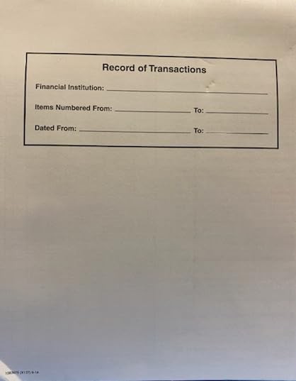 5Forms 56202N Secretary Deskbook Check Registers 6 3/8 x 8 1/4″ Qty 5