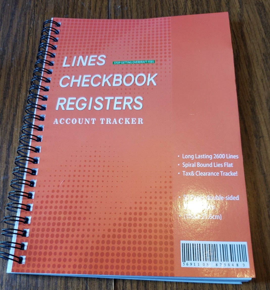 Check Registers for Personal Checkbook Register Bank Accounting Ledger Book NEW