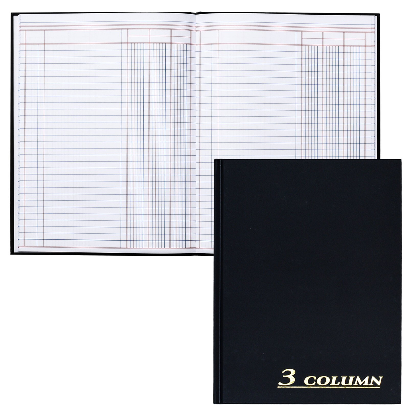 Adams Tops ARB8003M Account Book, 3 Column, 80 Pages, 7 x 9-1/4″