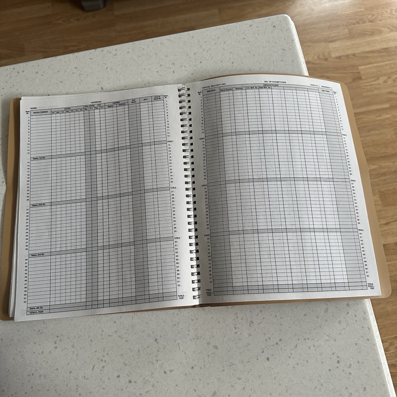 Dome Simplified Monthly Bookkeeping Record Style No. 612 Spiral Bound Accounting
