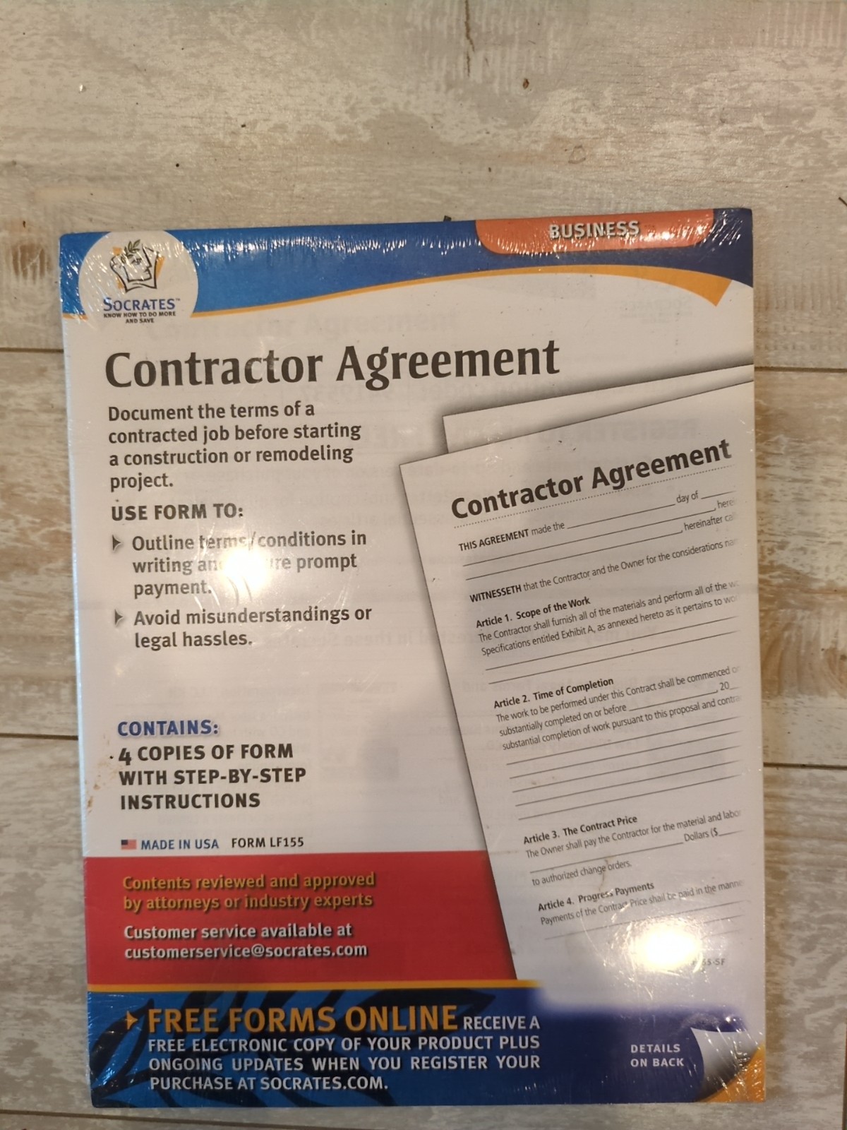 Adam’s Contractor Agreement Forms