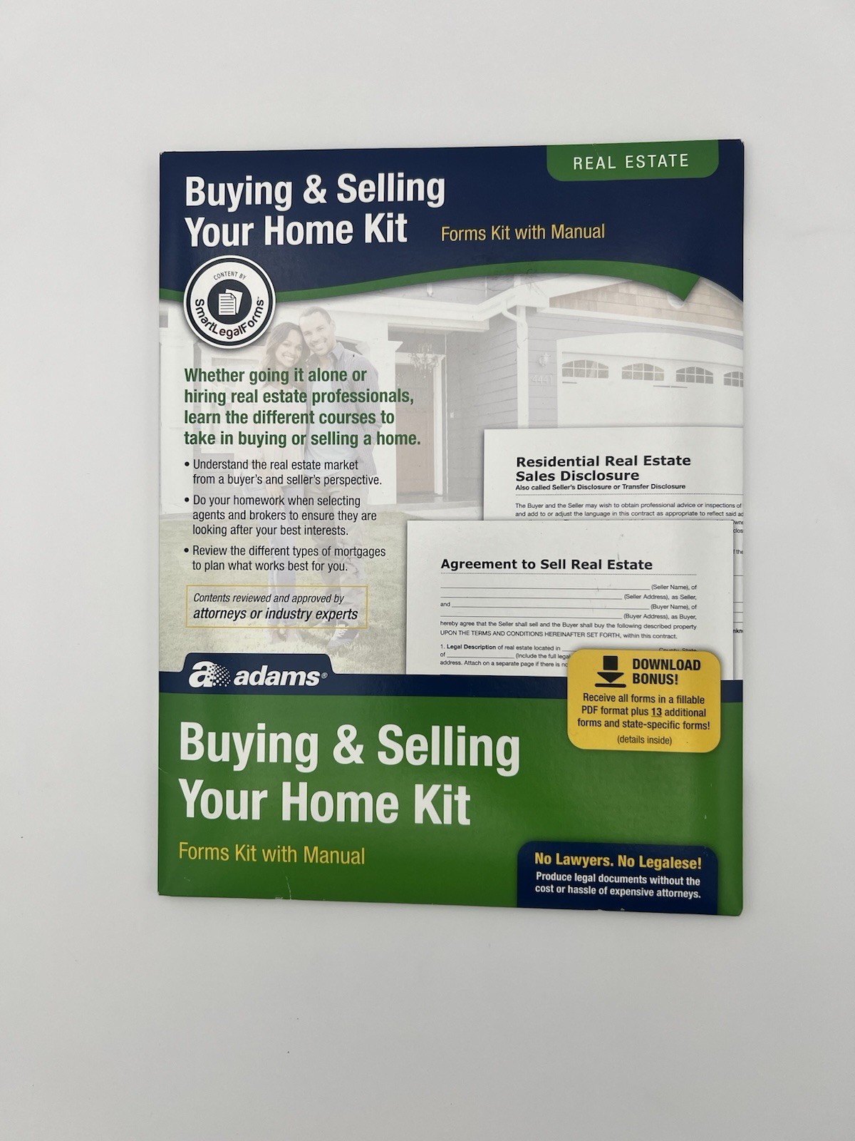 Adams Buying & Selling Your Home Kit, Forms Kit with Manual, K311