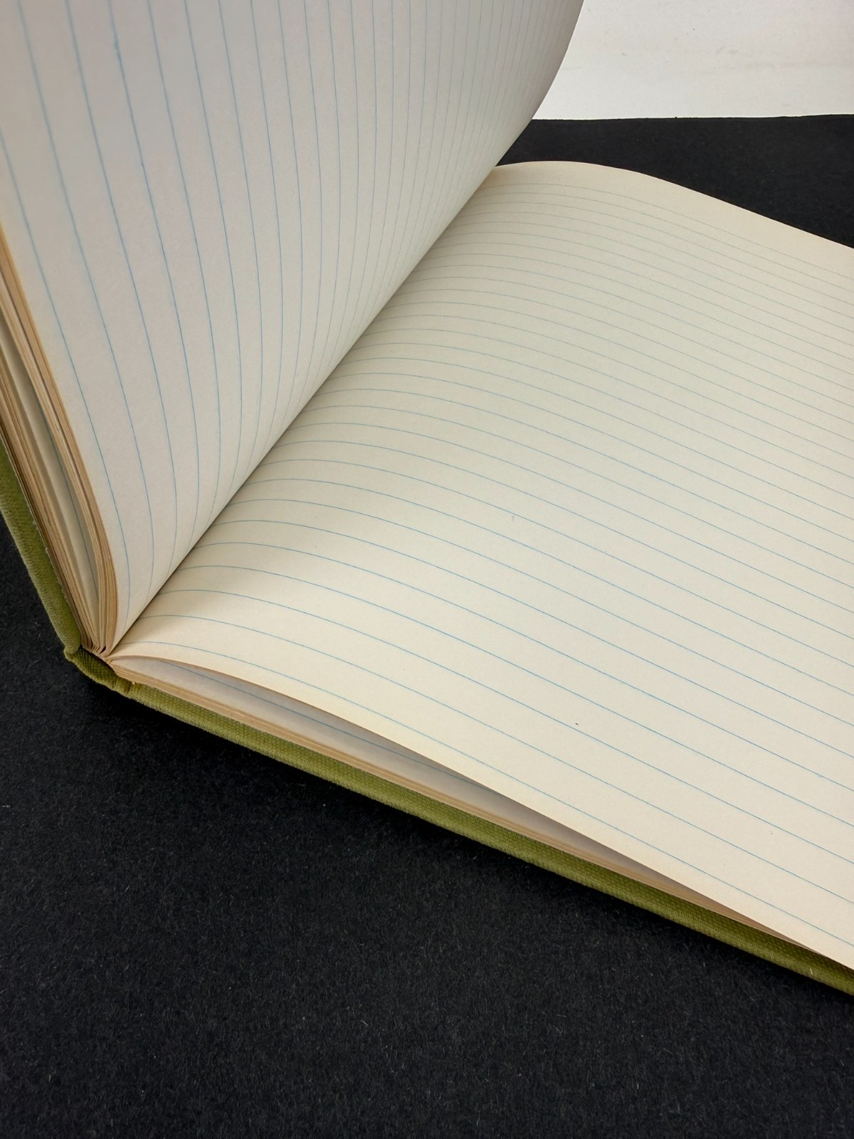 Vintage Federal Supply Service RECORD Log Memorandum Book 10.5 x 8″ Green USED