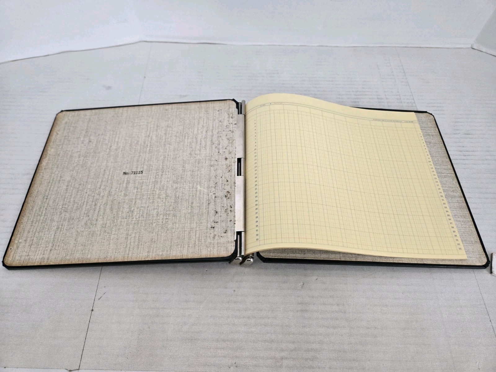 Wilmer Service Line Account Ledger Book #71115 & 20+ Sheets #6158 FREE SHIPPING