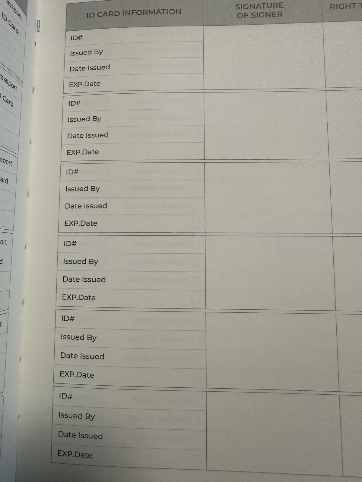 MOLEKAUS Notary Journal – Horizontal Notary Public Journal of Notarial Acts