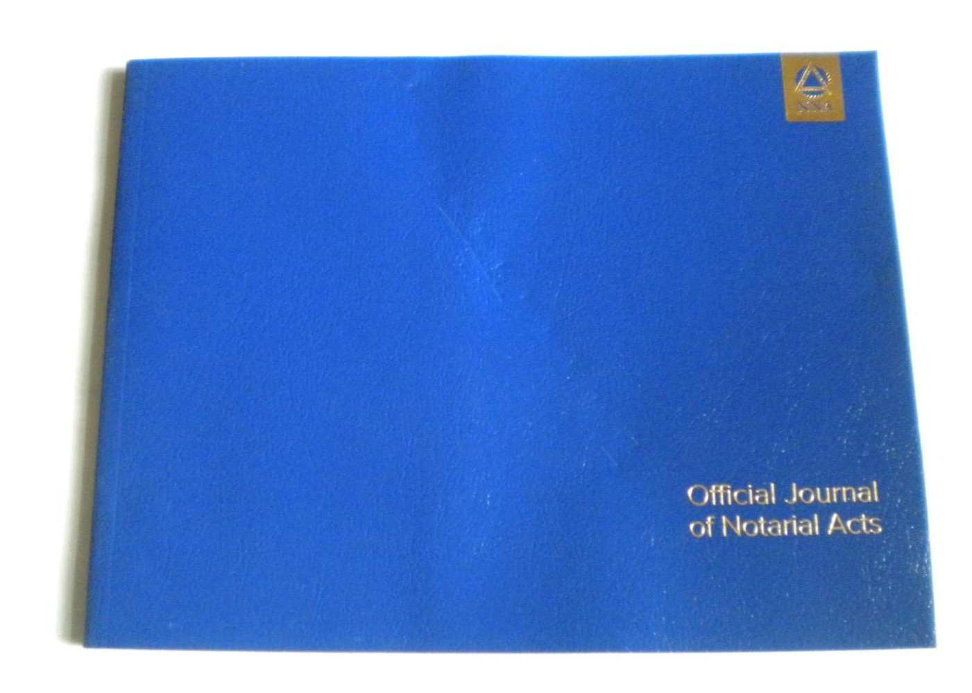 ^NNA Official Journal of Notarial Acts *122 Pages* BLUE