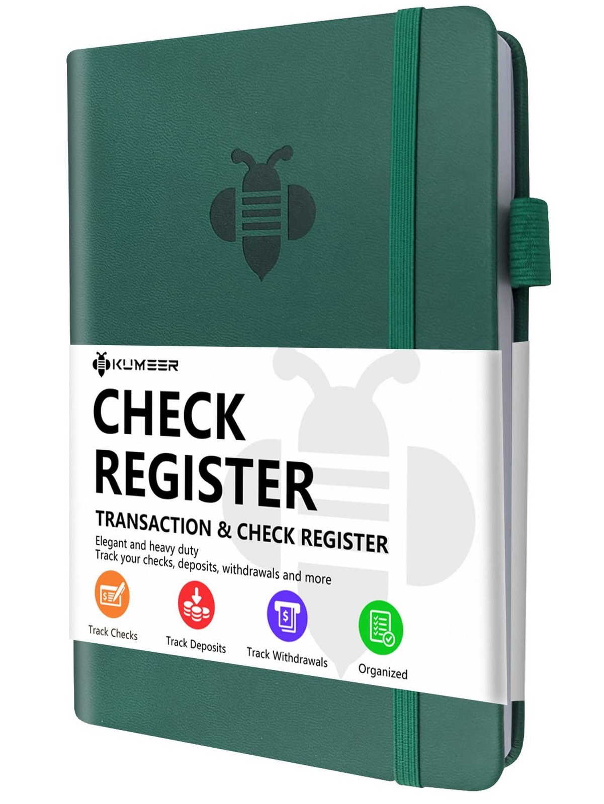 Check Register – Elegant Check Registers for Personal Checkbook with Check & …