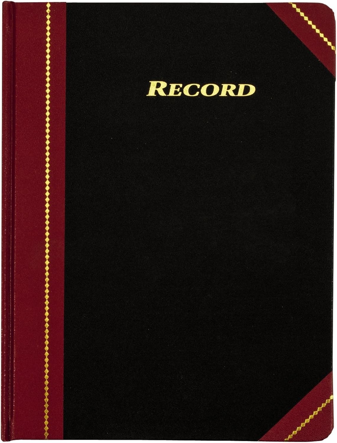 Luxurious Record Ledger with 300 Sequentially Numbered Pages – Acid-Free Paper