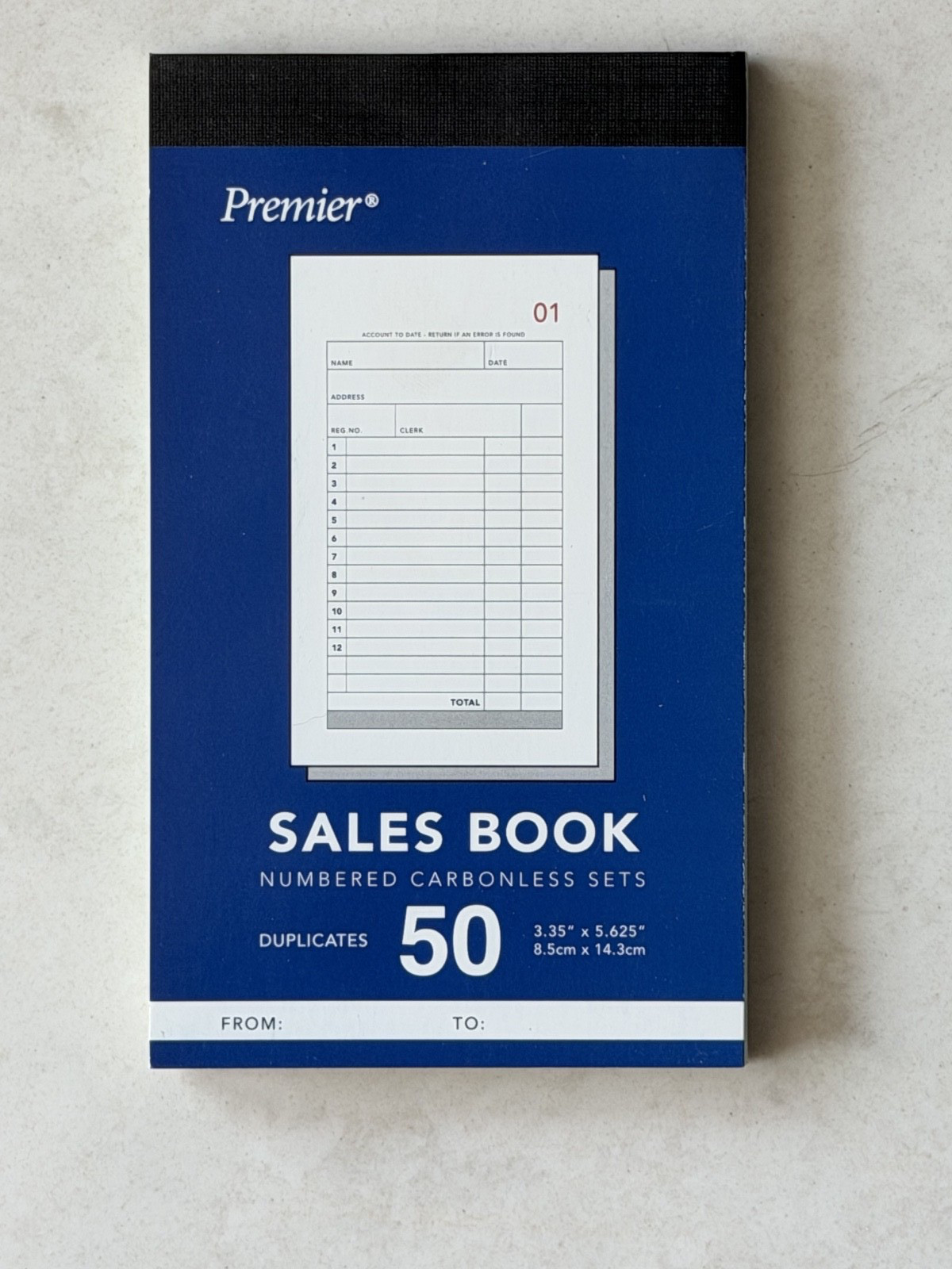 LOT of 11 Carbonless 2-Part Sales Order Form Sm. Receipt Books 3.35″ x 5.5″ NEW