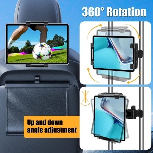 Tablet iPad Holder for Car Mount Backseat Headrest Car Tablet Holder Back Seat
