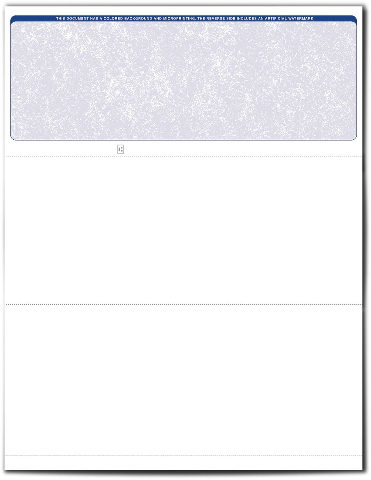 VersaCheck ValueChex Blank Check Paper – Form #1000 Business Voucher Check on…