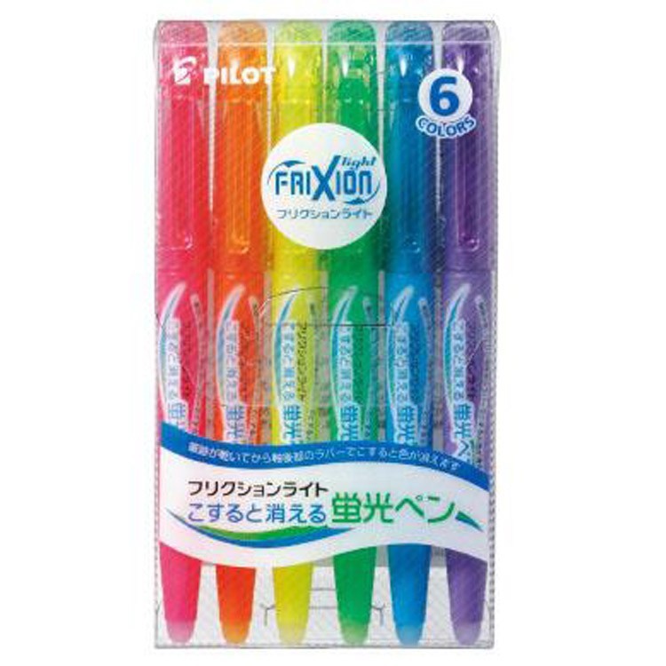 Pilot FriXion Erasable Gel Pen Multi Pen Ball 3 Slim 4 Switch Colors Highlighter