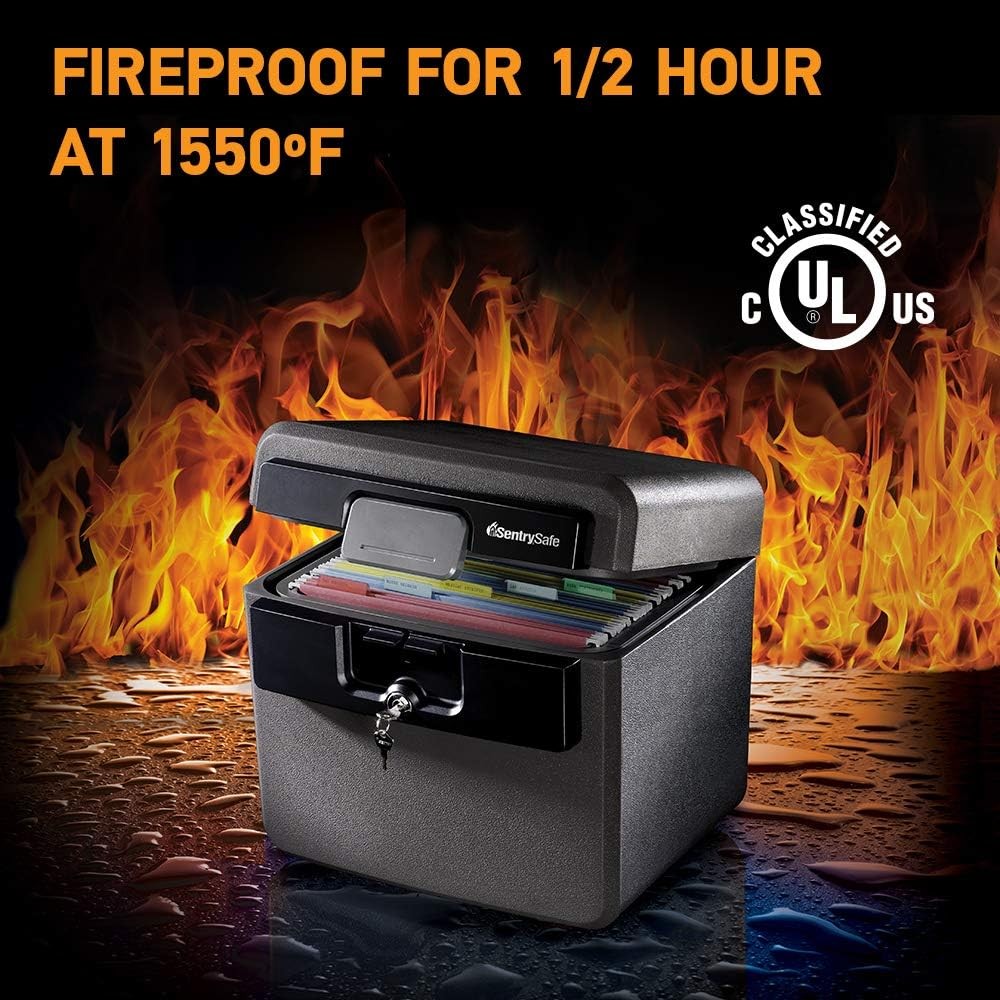 Fireproof and Waterproof Safe, File Folder and Document
