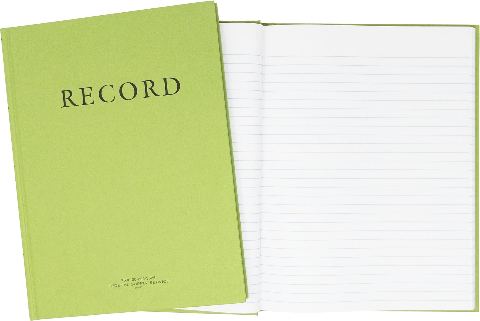 Tacticai Green Military Log Book, 8” x 10.5” – 192 Pages, Record Book