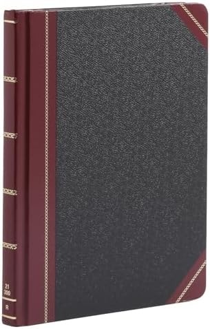 Boorum & Pease 21300R Columnar Book,Record Ruled,300 Pages,10-3/8-Inch x8-1/8-In
