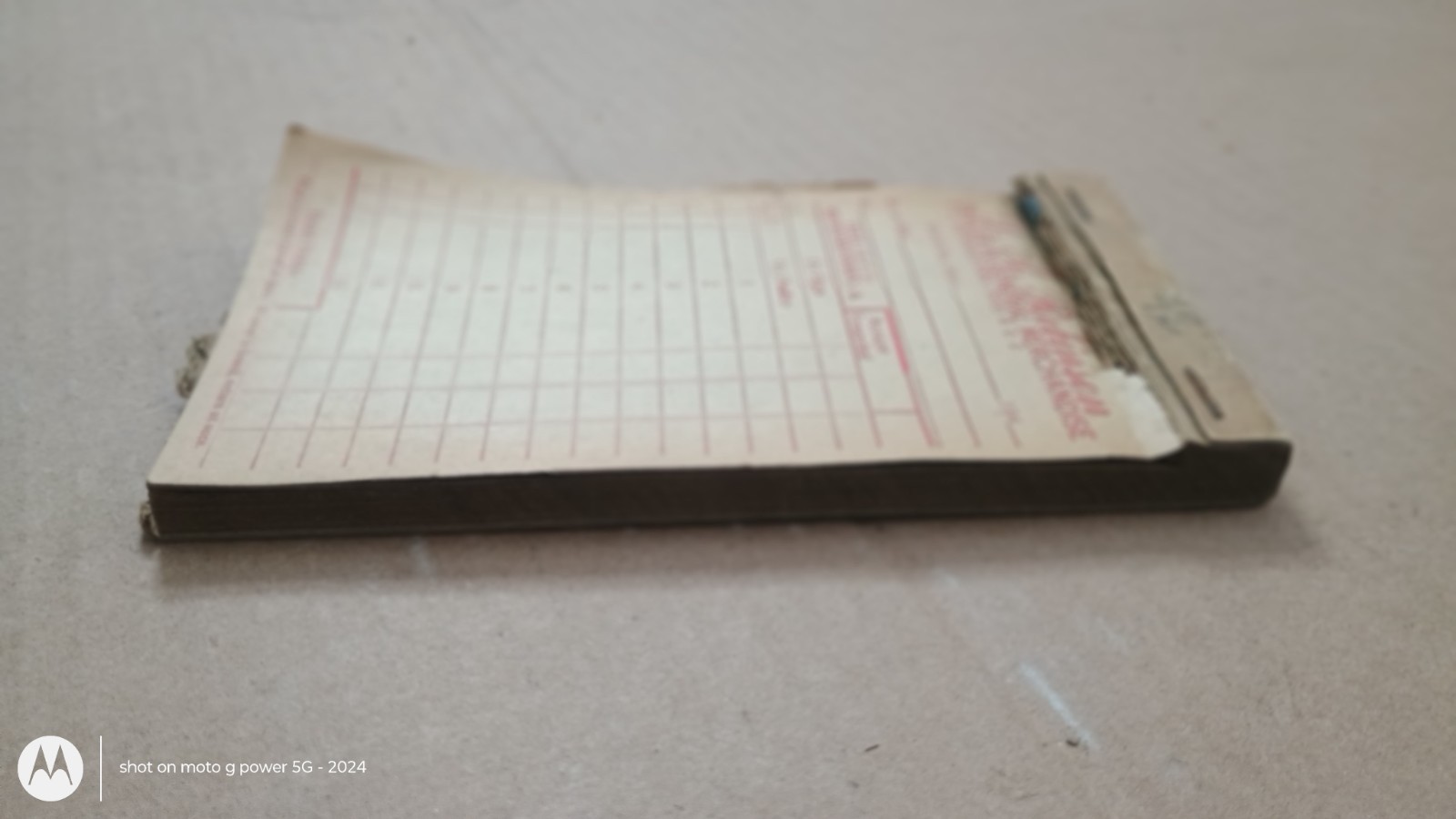 VINTAGE “Sales Book Order Receipt D.A. Robinson Mechanics town, Ohio General Mer