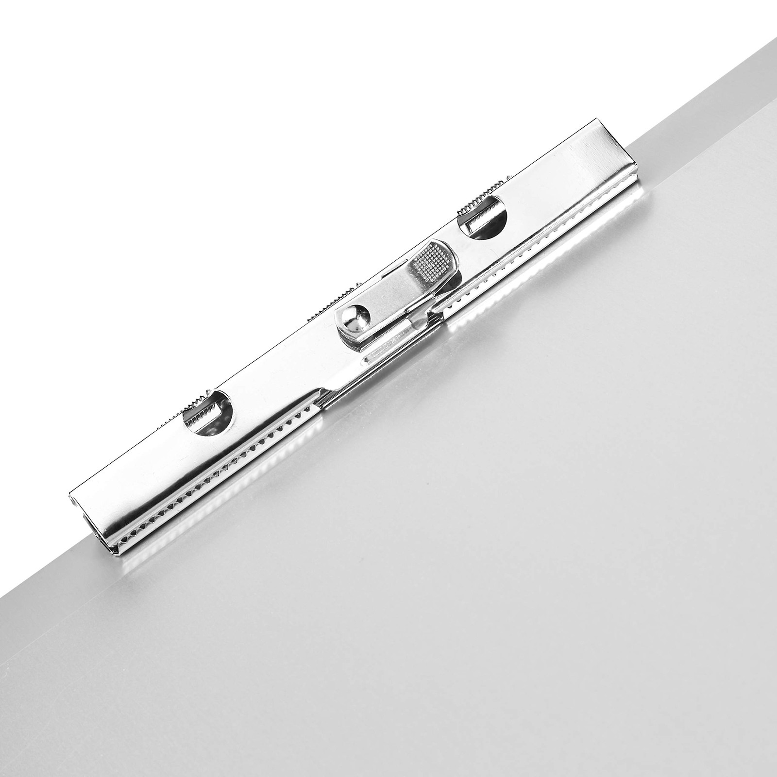 Amazon Basics Aluminum Form Holder Storage Clipboard, 12.5″ 12.5″x9″, Silver