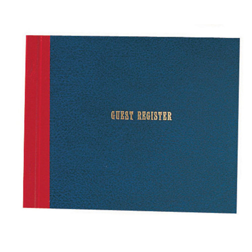 Zions Guest Register Lodgers Fully Case Bound Book 92 Pages Printed Two Sides