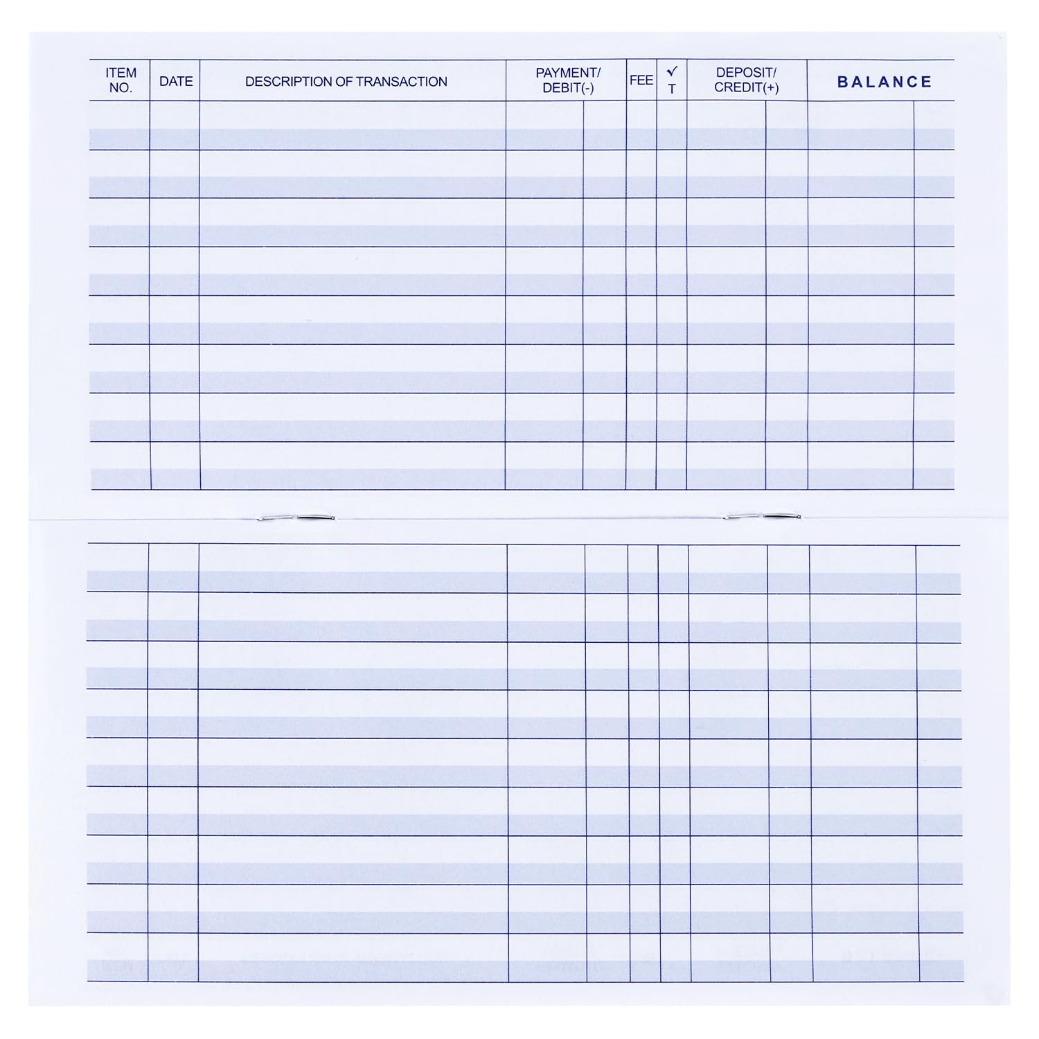 12 Pack Checkbook Register, Check Register Books for Personal and Work 12PCS