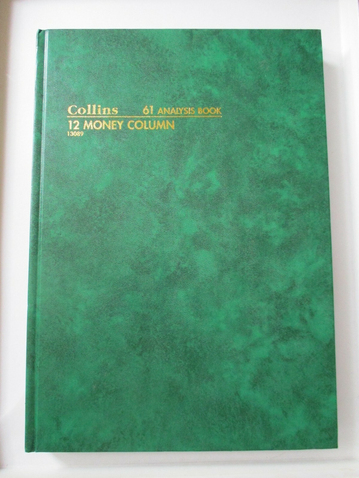 Vintage Collins 61  Analysis Book  Never used as new 12 money column
