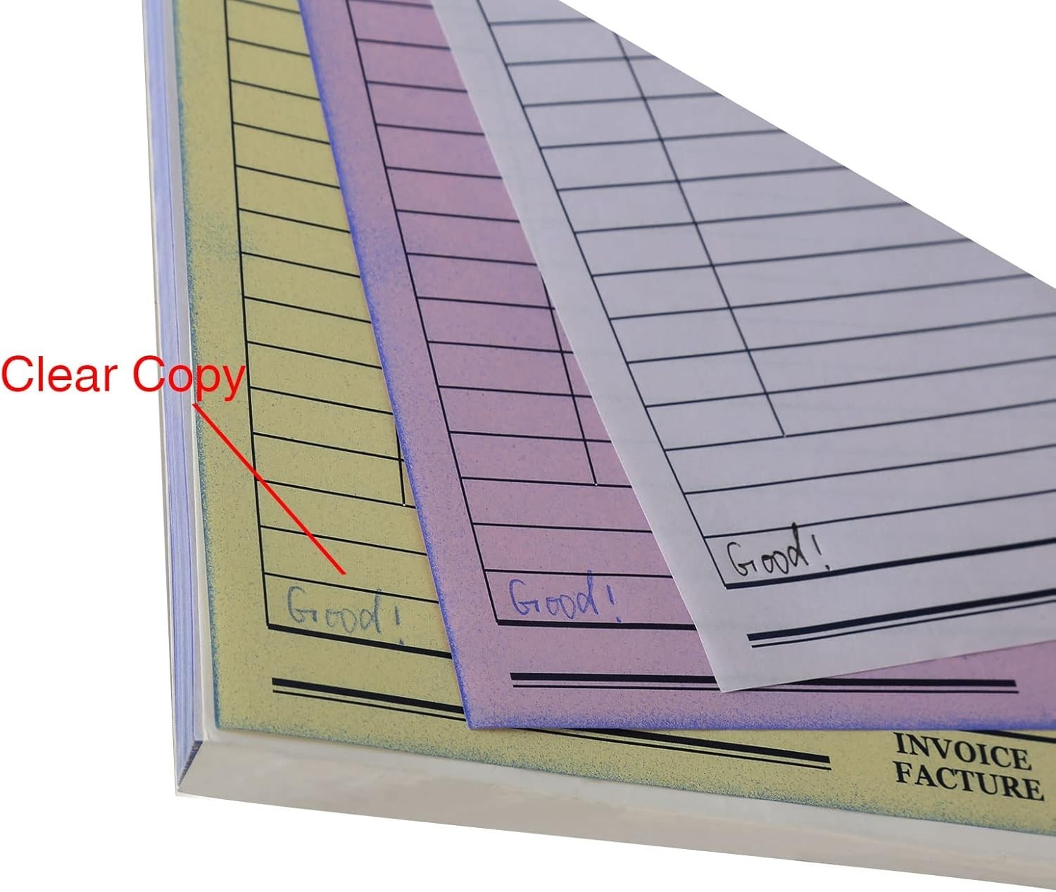 Sales Order Book, 3-Part, Carbonless Forms with White, Yellow, and Pink Copie…