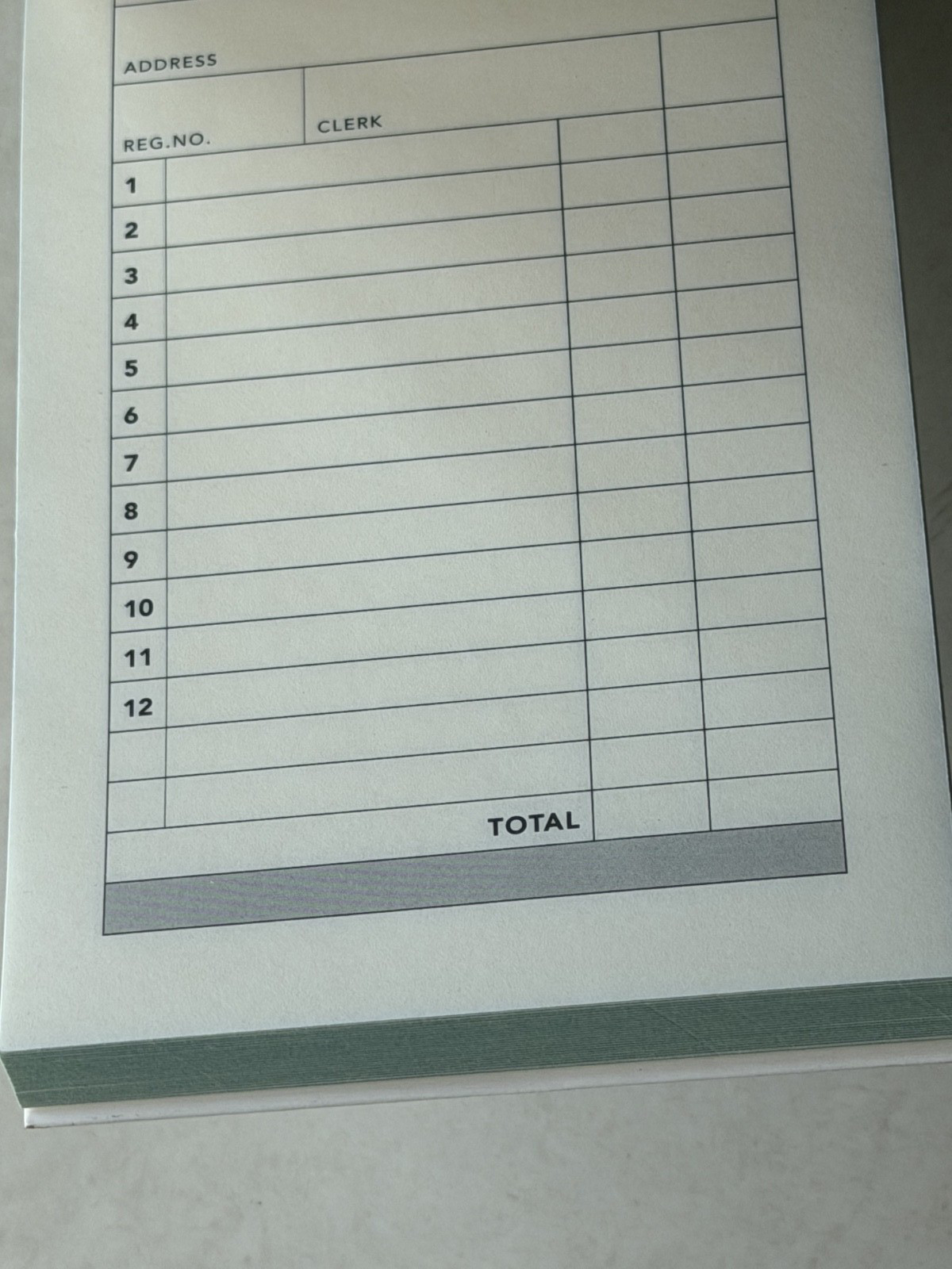 LOT of 11 Carbonless 2-Part Sales Order Form Sm. Receipt Books 3.35″ x 5.5″ NEW