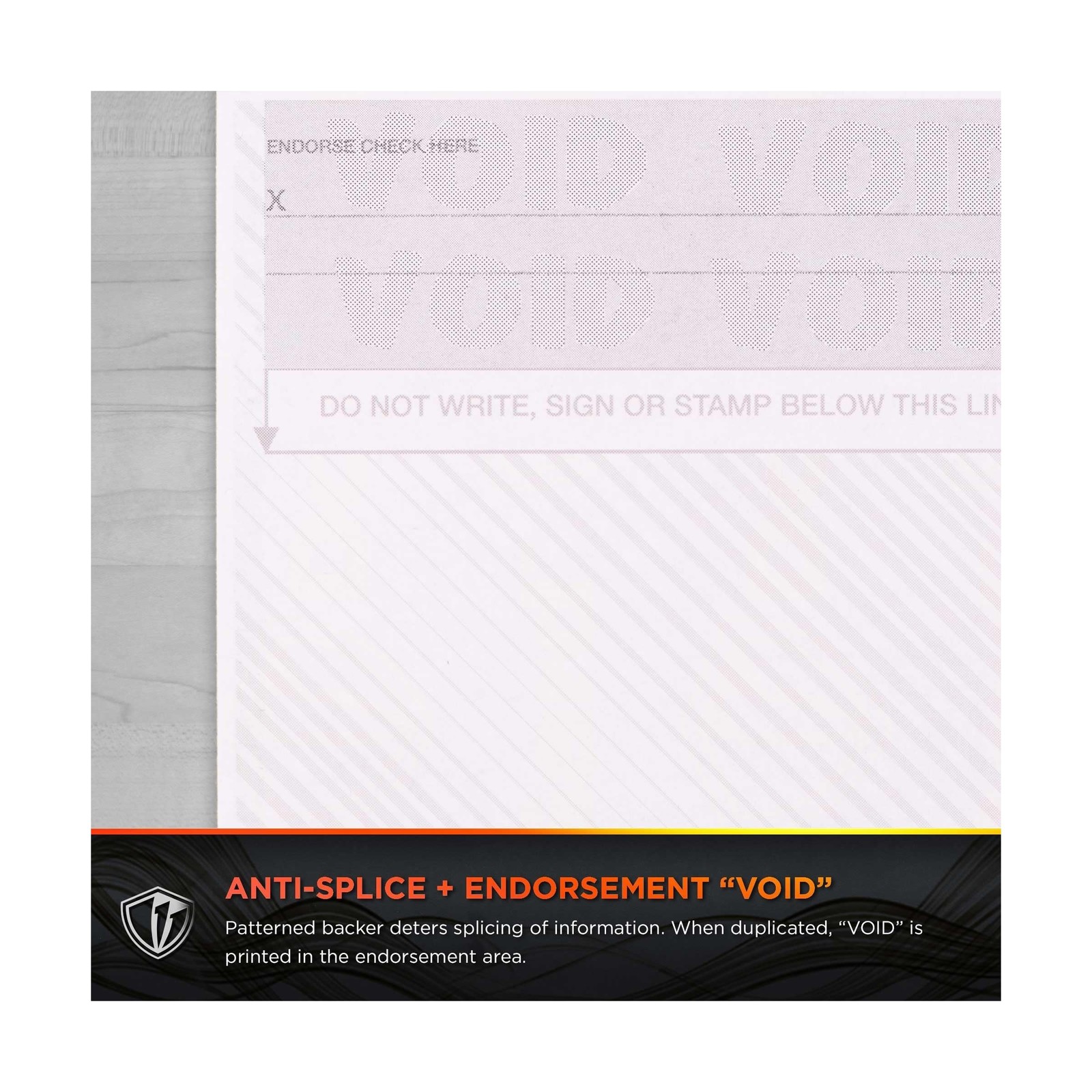 DocuGard Standard Blue Marble Top Check, 24 lb, 8.5 x 11 Inches, 2500 Sheets …